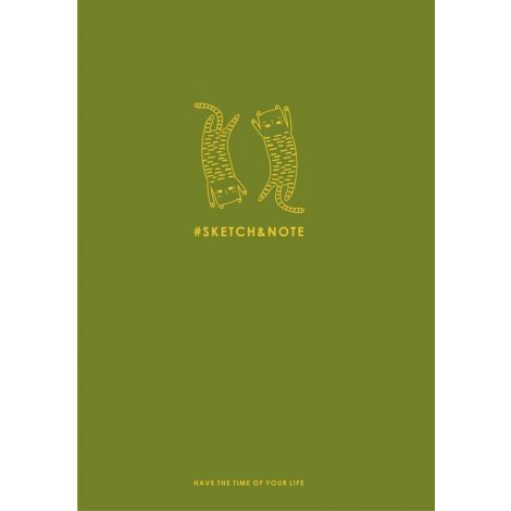 Notes Szkicownik PaperHome A5/64/120g Kot/Królik - 4